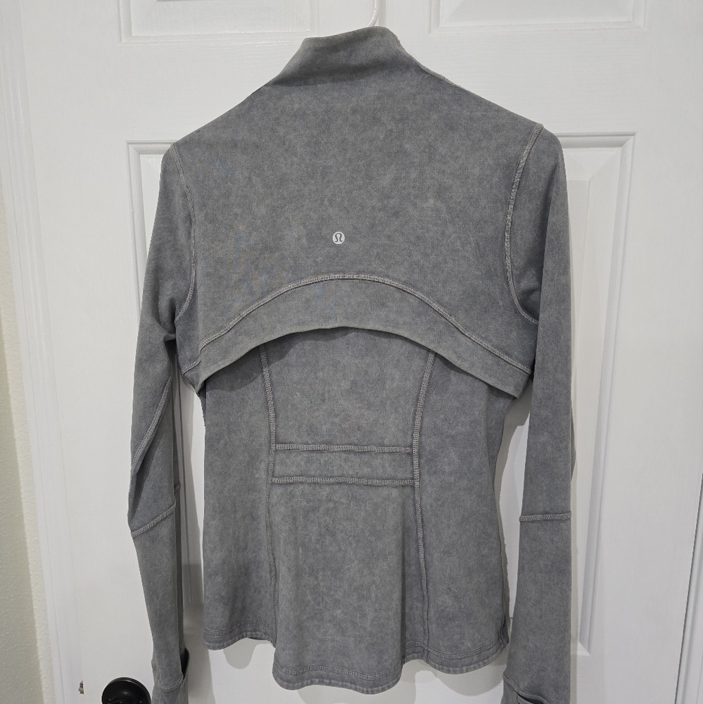 Lululemon define jacket, gray, size 8